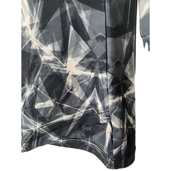 Icyzone Woman's XL Cycling Workout Long Sleeve Shirt Yoga Running 1/4 Zip Pocket - Picture 5 of 7